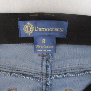Democracy Absolution Blue Skinny Crop Jeans - Size 8
